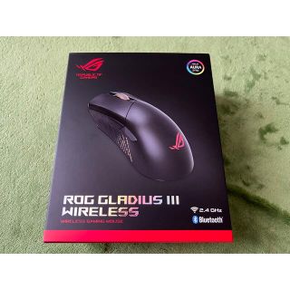 エイスース(ASUS)のASUSTek ROG Gladius III Wireless 軽量89g(PC周辺機器)