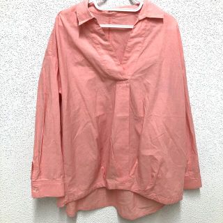 ザラ(ZARA)のビッグシルエットブラウス　ピンク(シャツ/ブラウス(長袖/七分))