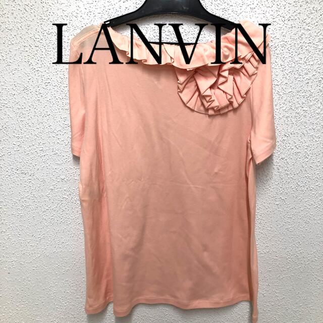 LANVIN(ランバン)のLANVIN デザインカットソー レディースのトップス(カットソー(半袖/袖なし))の商品写真