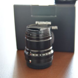 フジフイルム(富士フイルム)の〈dairt様 専用〉富士フイルム XF50F2 R WR B (保証あり)(レンズ(単焦点))