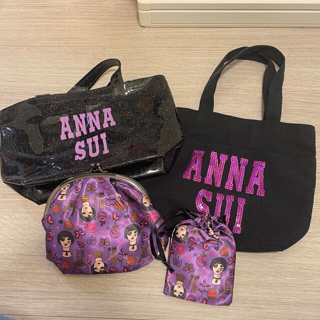 ANNA SUI(アナスイ)のANNA SUI ポーチ バッグ まとめ売り レディースのファッション小物(ポーチ)の商品写真