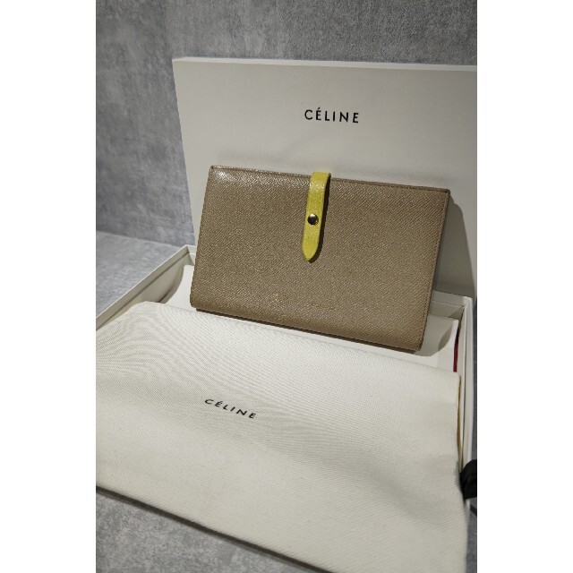 e - CELINE セリーヌ ラージストラップウォレットの通販 -1 ブランド