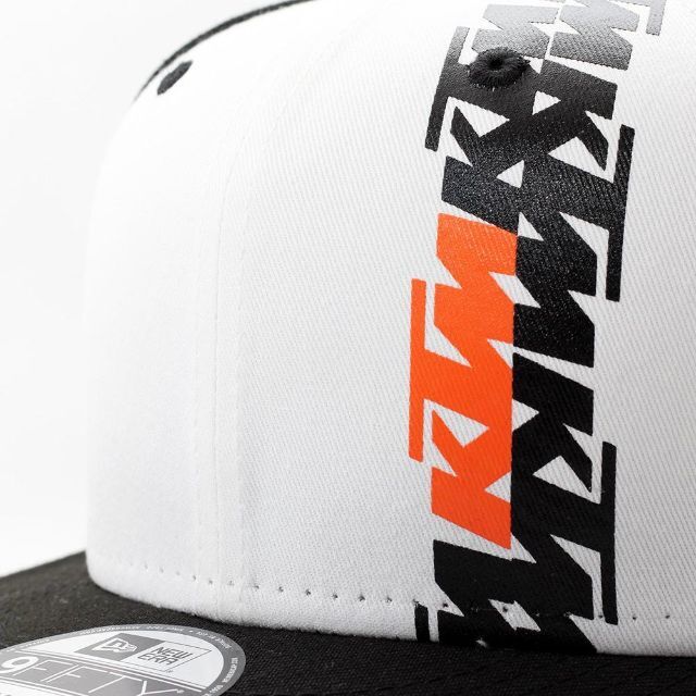 スナップバックキャップ 帽子 KTM 黒/白 3PW210022000