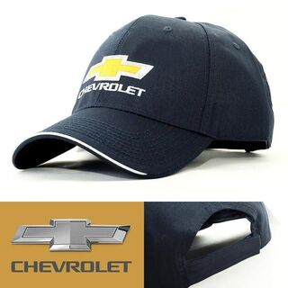 シボレー(Chevrolet)のローキャップ 帽子 シボレー ネイビー AH824 ゼネラルモーターズ GM(キャップ)
