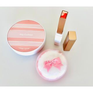 エチュードハウス(ETUDE HOUSE)のエチュードファンデ、チーク、アイシャドウセット(コフレ/メイクアップセット)