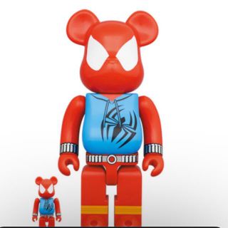 ベアブリック(BE@RBRICK)のBE@RBRICK SCARLET SPIDER 100％ & 400％(その他)