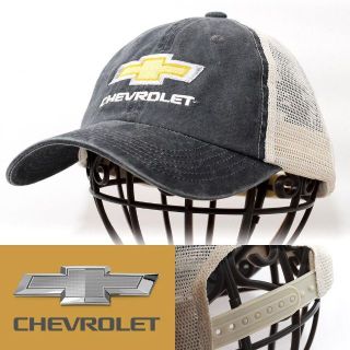 シボレー(Chevrolet)のメッシュキャップ 帽子 シボレー グレー系 AF657 ゼネラルモーターズ GM(キャップ)