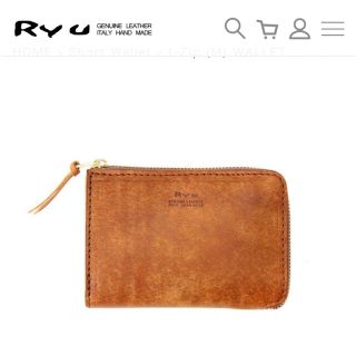 Ryu 革財布 二つ折り 財布 革(折り財布)