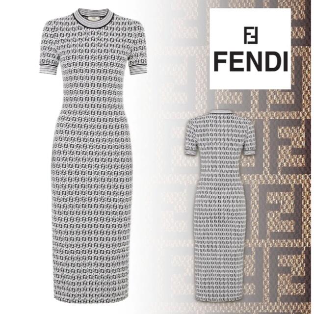 経典ブランド FENDI ロングワンピース *正規品*フェンディfendi