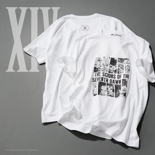 ユニクロ(UNIQLO)のFF14　Mサイズ　ファイナルファンタジー35周年UT　ユニクロコラボTシャツ(Tシャツ/カットソー(半袖/袖なし))