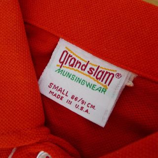 マンシングウェア(Munsingwear)のマンシングポロシャツ　GRAND SLAM 　USA製(ポロシャツ)