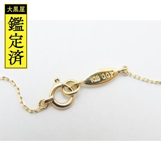アーカー ネックレス イエローゴールド ダイヤモンド イニシャル