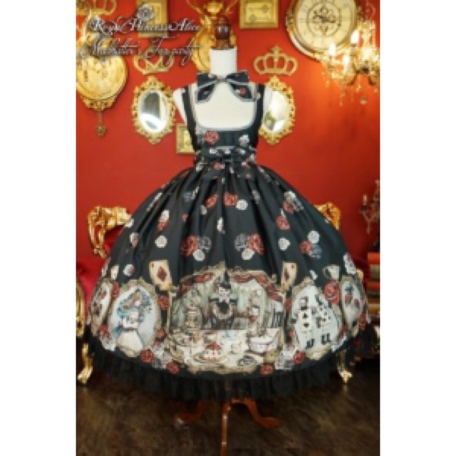 Royal Princess Alice まくらくらまコラボドレス黒 Royal Princess Alice まくらくらまコラボドレス黒