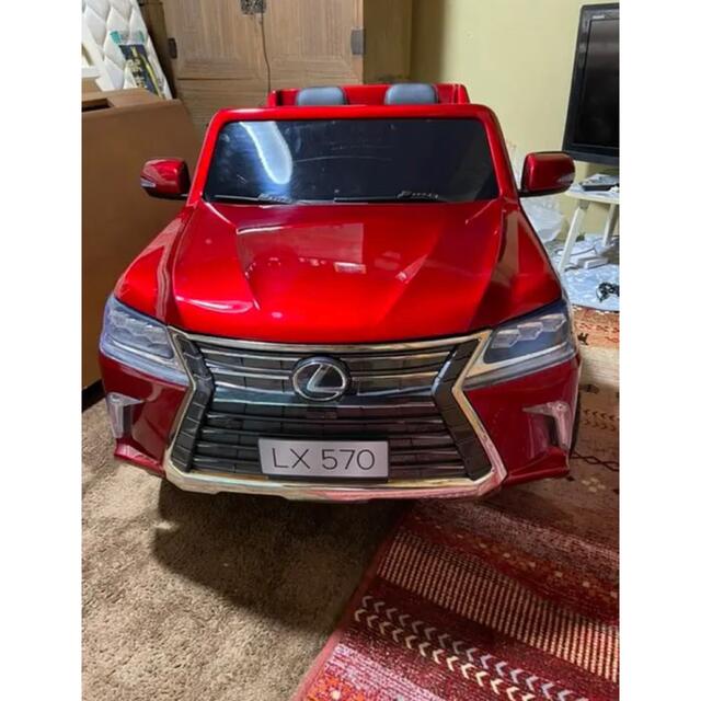 二人乗り　乗用ラジコン　LX570 LEXUS　アウトレット品外部からプロポで操作可能