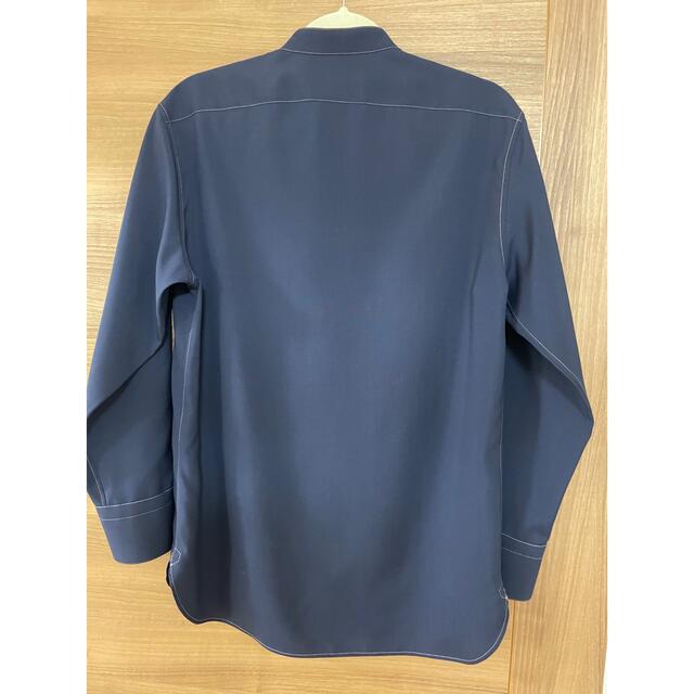 JIL SANDER 20aw プルオーバーウールシャツ