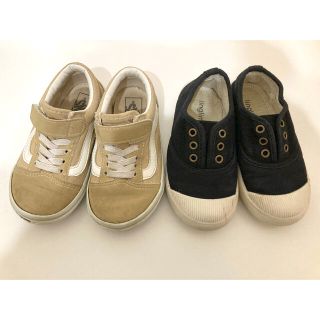 ヴァンズ(VANS)のvans オールドスクール & 韓国スリッポン 17cm (スニーカー)