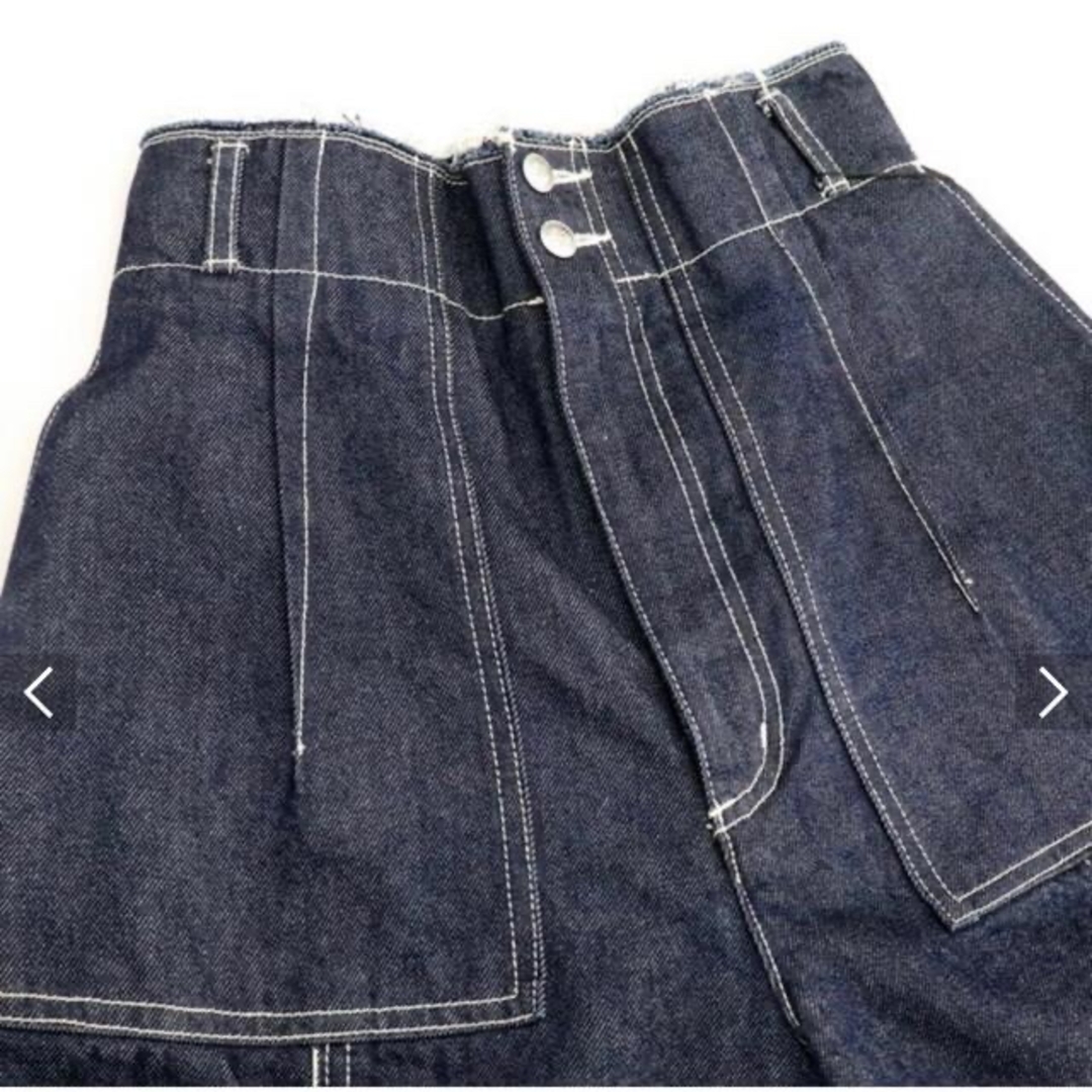 5-knot ファイブノット WIDE DENIM TROUSERS レディース レディースのパンツ(デニム/ジーンズ)の商品写真