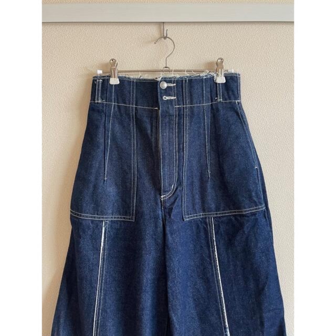 5-knot ファイブノット WIDE DENIM TROUSERS レディース