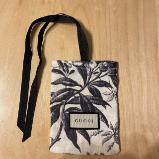 グッチ(Gucci)のGUCCI  袋　ポーチ　グッチ　ケース　ミニ　リネン(ポーチ)