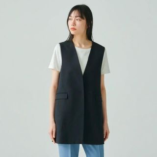 プラステ(PLST)のPLST 今期 完売品 コットンブレンドジレ(ベスト/ジレ)