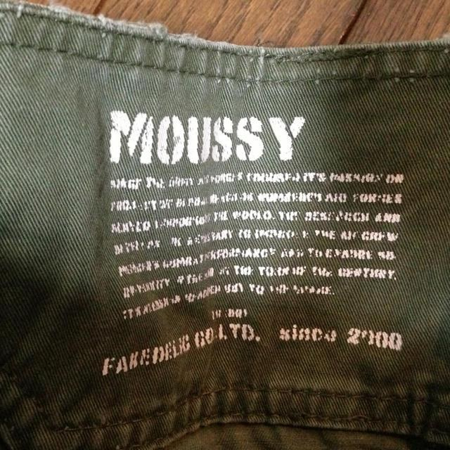 moussy(マウジー)のMOUSSY🌟ミリタリーミニスカ レディースのスカート(ミニスカート)の商品写真