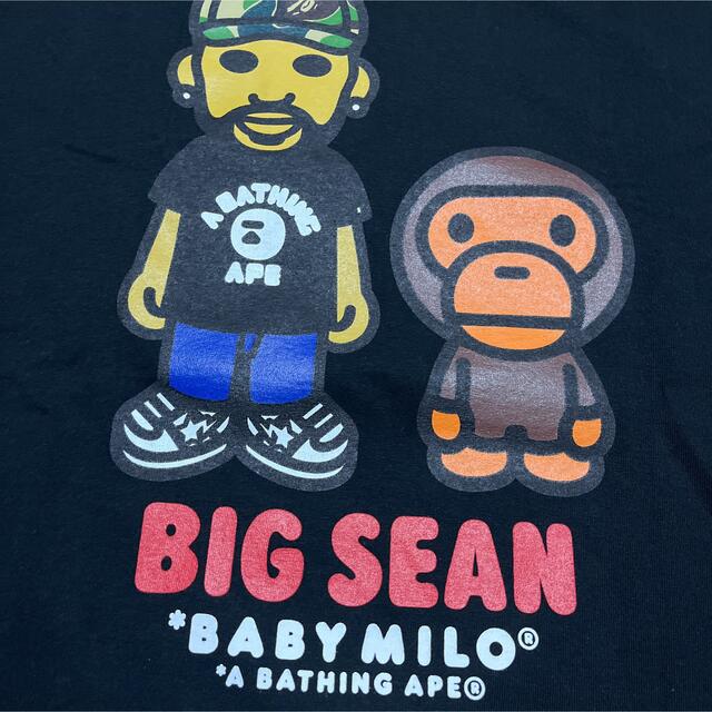 APE BAPE BABY MILO BIG SEAN tee tシャツ 2XL