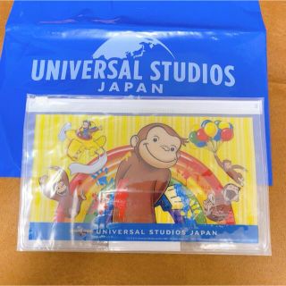 ユニバーサルスタジオジャパン(USJ)のおさるのジョージ　チャックケース　新品(キャラクターグッズ)