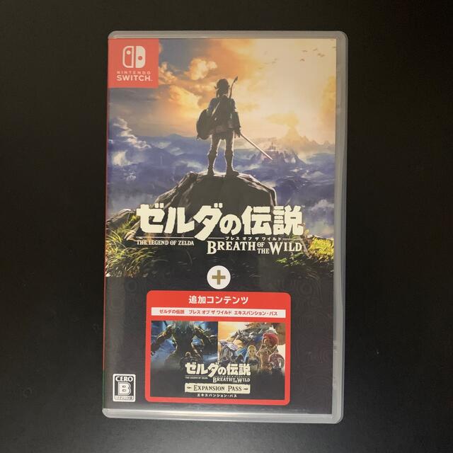 ゲームソフトゲーム機本体ゼルダの伝説 ブレス オブ ザ ワイルド ＋ エキスパンション・パス Switc