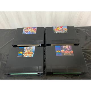エスエヌケイ(SNK)のネオジオ　ゲーム4本+ネオジオCDコントローラー(家庭用ゲームソフト)