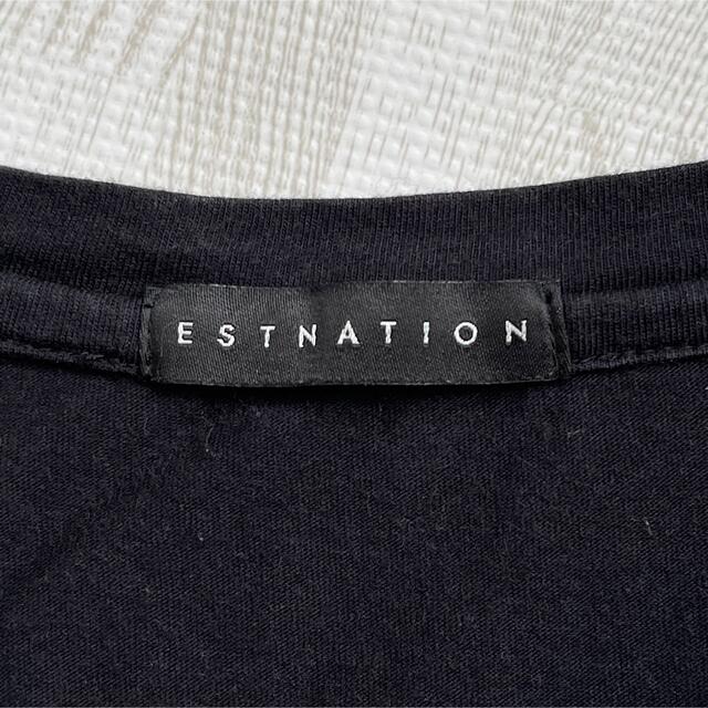 ESTNATION(エストネーション)のエストネーション VネックTシャツ メンズのトップス(Tシャツ/カットソー(半袖/袖なし))の商品写真