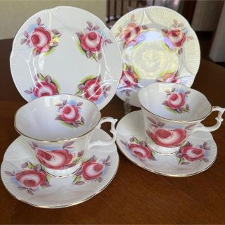 ロイヤルアルバート(ROYAL ALBERT)の【英国ビンテージ】リッチモンド★コンスタンススプライ★トリオ　ペア(食器)