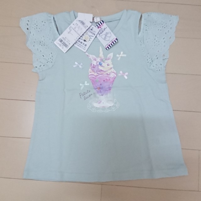 anyFAM(エニィファム)の新品未使用  エニィファム 130 半袖 キッズ/ベビー/マタニティのキッズ服女の子用(90cm~)(Tシャツ/カットソー)の商品写真