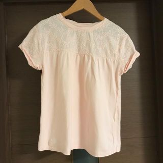 ザラキッズ(ZARA KIDS)のZARA girls ザラキッズ　13-14 164cm Tシャツ　ベビーピンク(Tシャツ/カットソー)