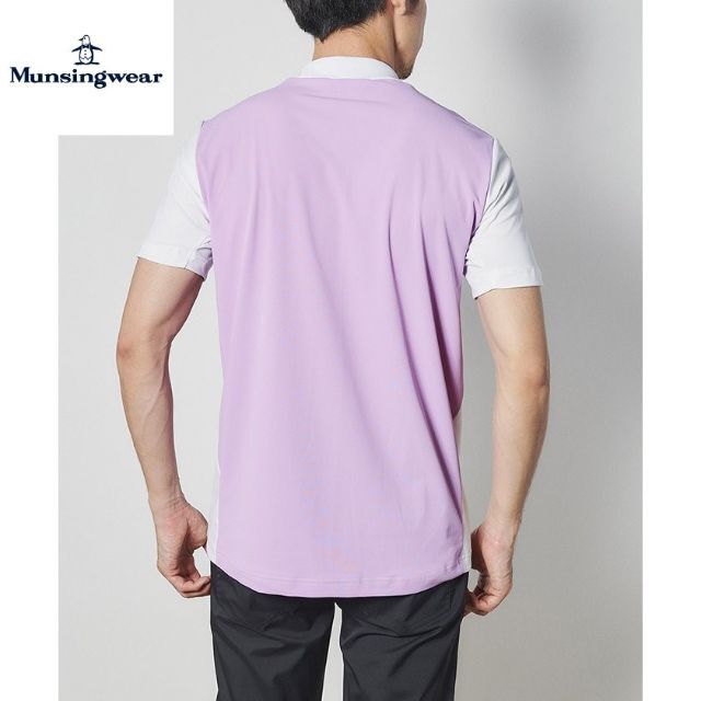 Munsingwear - 新品☆マンシング ウェア ゴルフ モックネックシャツ
