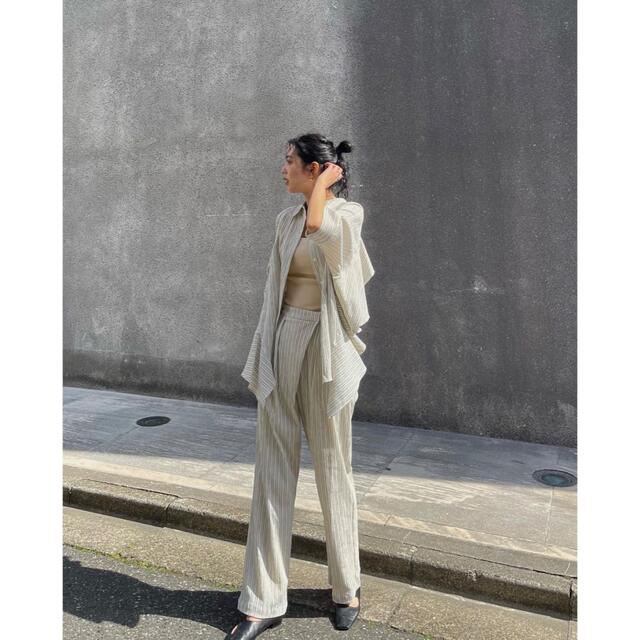 クラネ正規品!新品★COTTON CREPE BACK FRILL SHIRT