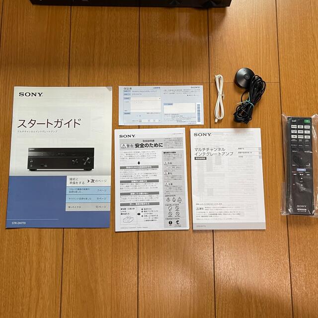 SONY AVアンプ STR-DH770 1