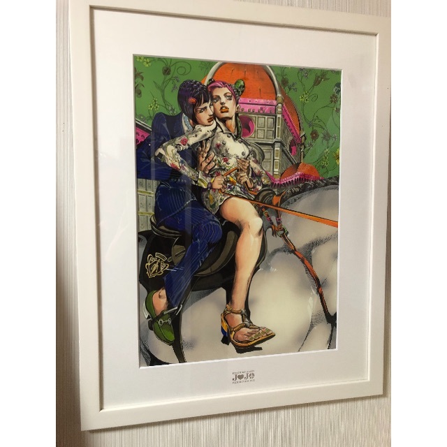 ジョジョ展 グッチ GUCCI 複製原画 6部 空条徐倫 ブチャラティ