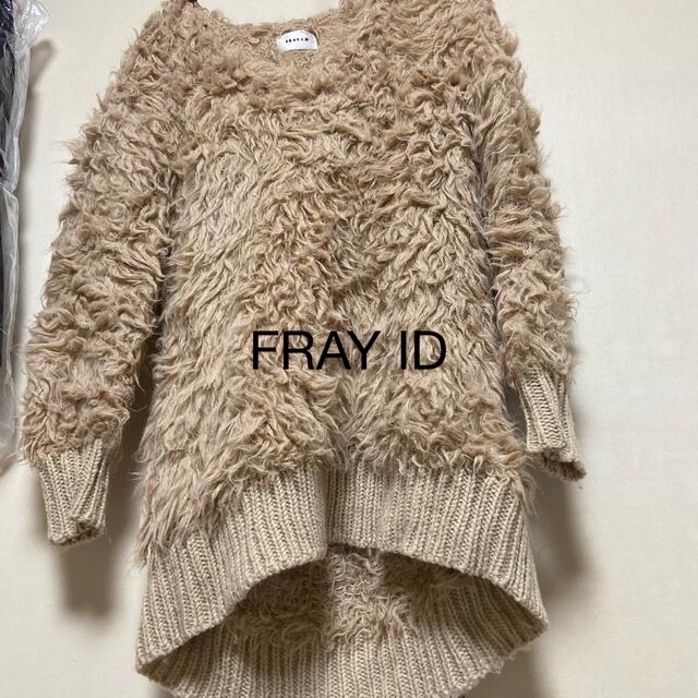 FRAY I.D(フレイアイディー)の【最終値下げ】FRAY i.Dの技⭐︎モコモコ＆袖裾リブで主役ニット！ レディースのトップス(ニット/セーター)の商品写真