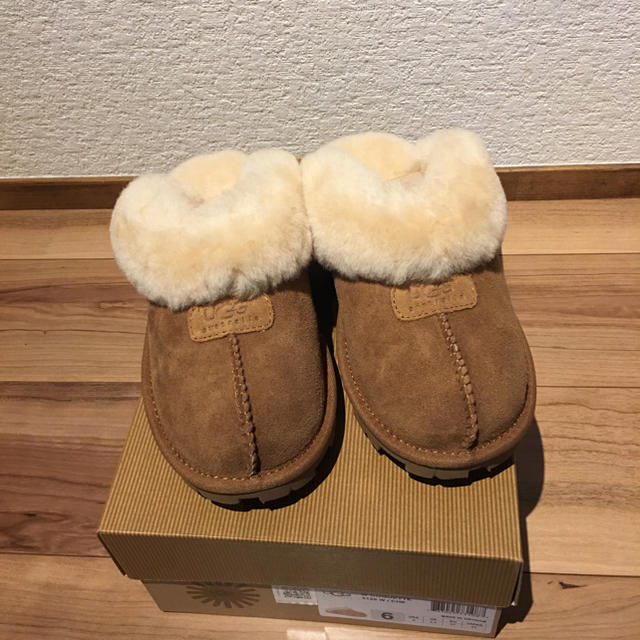 新品】UGG コケット スリッパ ムートンブーツ www.metka-egn.com