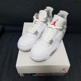 ナイキ(NIKE)のJORDAN 4 "TECH WHITE"(スニーカー)