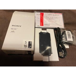 ウォークマン(WALKMAN)のSONY  ウォークマン　Sシリーズ NW-S315(B)(ポータブルプレーヤー)