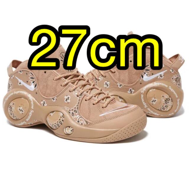 靴/シューズSUPREME NIKE AIR ZOOM FLIGHT 95 TAN 27cm