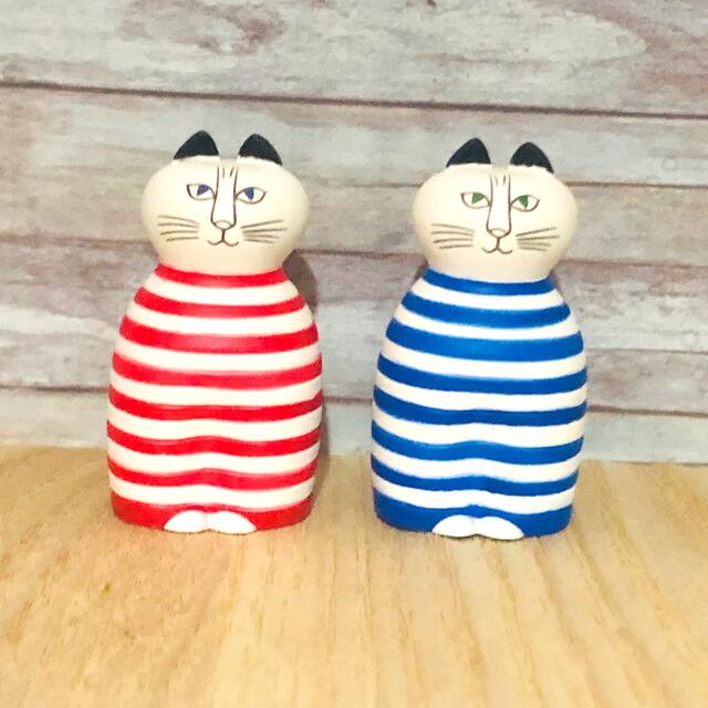 Lisa Larson - リサラーソン ミンミ(赤&青)の通販 by ひー's shop