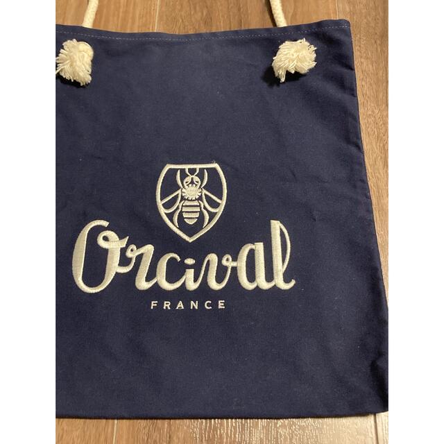 ORCIVAL(オーシバル)の値下げ⭐︎ORCIVAL オーシバル キャンバスショルダートート ネイビー レディースのバッグ(トートバッグ)の商品写真