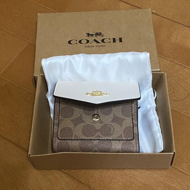 COACH(コーチ)のCOACH 三つ折りお財布 レディースのファッション小物(財布)の商品写真