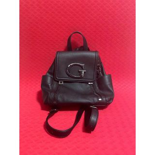 ゲス(GUESS)のGUESS バックパック リュック レディース 黒(リュック/バックパック)