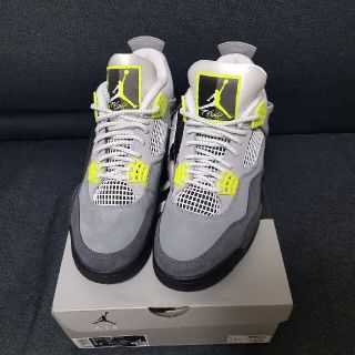 ナイキ(NIKE)のJORDAN 4 RETRO SE "NEON"(スニーカー)