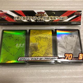 ユウギオウ(遊戯王)の遊戯王　ラッシュデュエル　ジャンプフェスタ限定スリーブ　アサナ　ロア　ネイル(カードサプライ/アクセサリ)