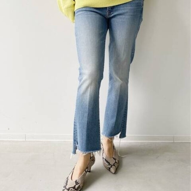 【MOTHER/マザー】 LT BLUE INSIDER DENIM 別注