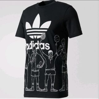 アディダス(adidas)のアディダス オリジナルス トレフォイル グラフィック Ｔシャツ Ｓ(-M) 新品(Tシャツ/カットソー(半袖/袖なし))